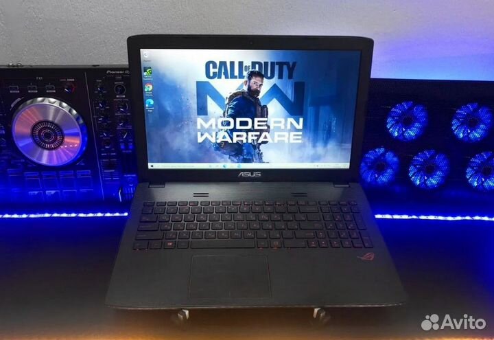 Ноутбук игровой asus ROG/Core i7/GTX/SSD/16RAM