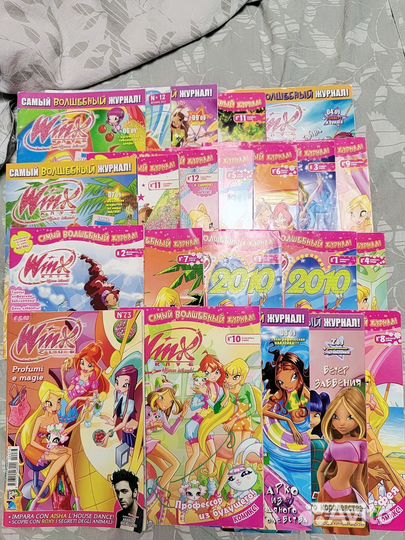 Журналы Winx 2009-2010 года