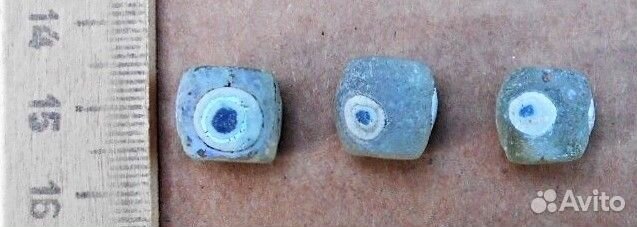 Бусы глазковые Домонгол лот 3 шт