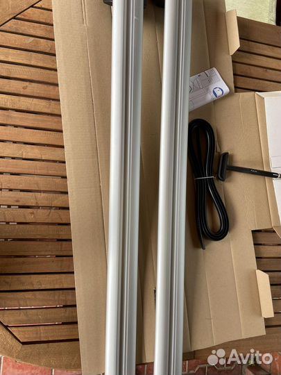 Поперечные рейлинги на крышу для audi Q5