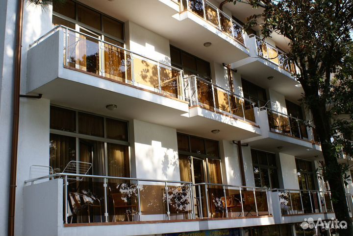 Стеклянные перила