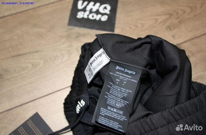 Palm Angels штаны черные (Арт.12382)