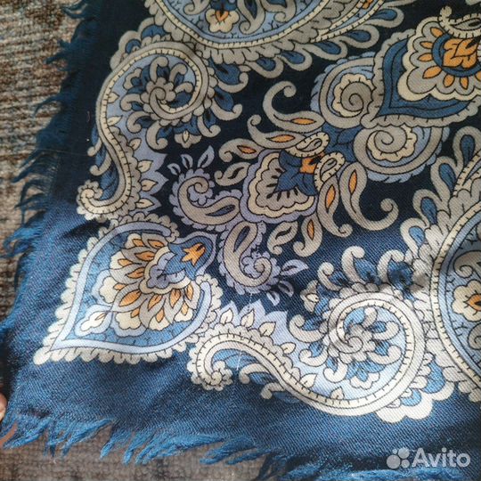 Павловопосадский платок шерсть СССР