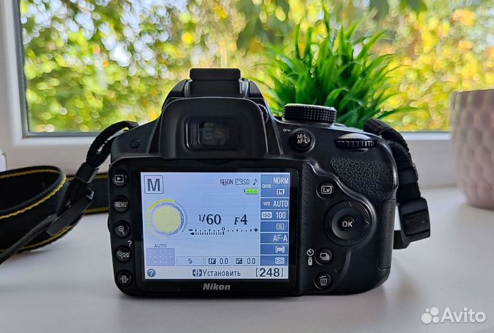 Nikon D3200 + Nikkor 18-135mm (21 тыс. Пробег)