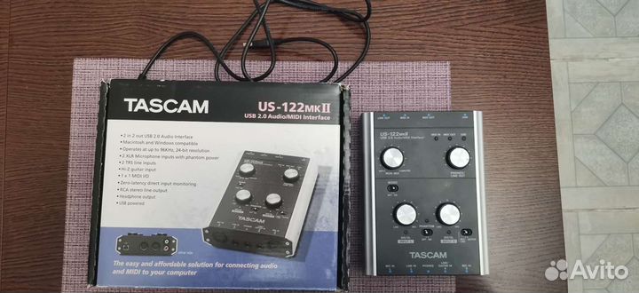 Внешняя звуковая карта tascam