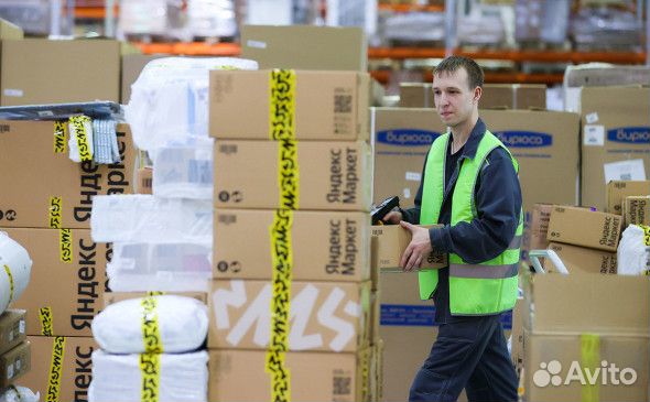 Разнорабочий без опыта в Я.Маркет (Вахта г Москва)