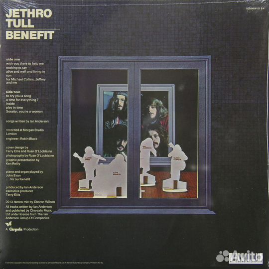 Виниловая пластинка jethro tull - benefit (180 GR)