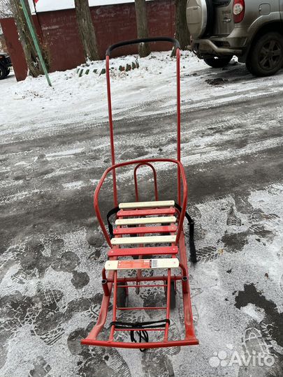 Санки на колесах