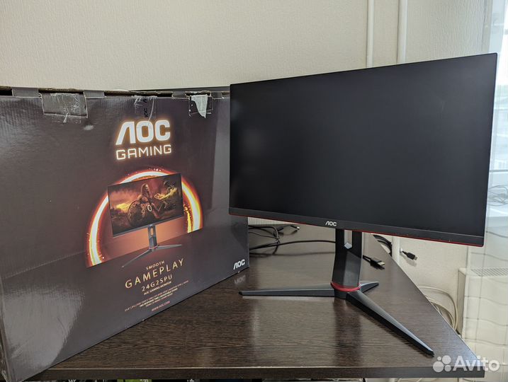 AOC 165 гц IPS 24 дюйма, ножка регулируется