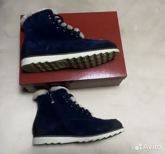 Ботинки женские новые зимние нат. кожа(нубук) 38 р