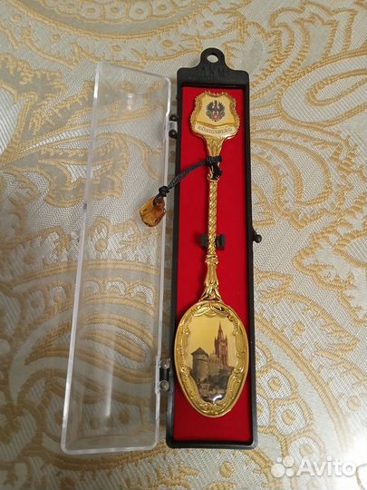 Сувенирная ложка, Кёниксберг, в футляре