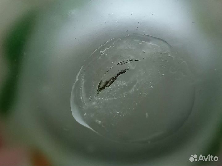 Графин / штоф декоративное цветное стекло роспись