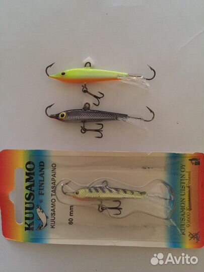 Балансиры, ратлины Rapala, Kuusamo, Zip baits
