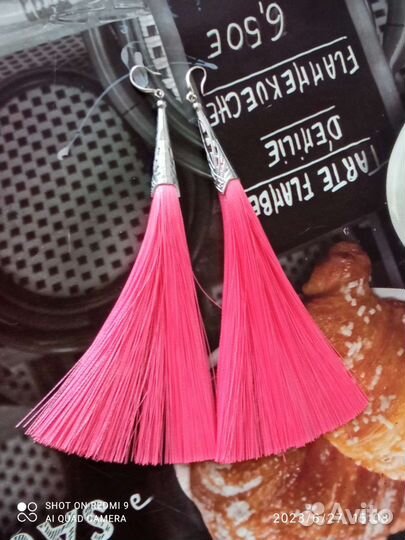 Серьги кисти