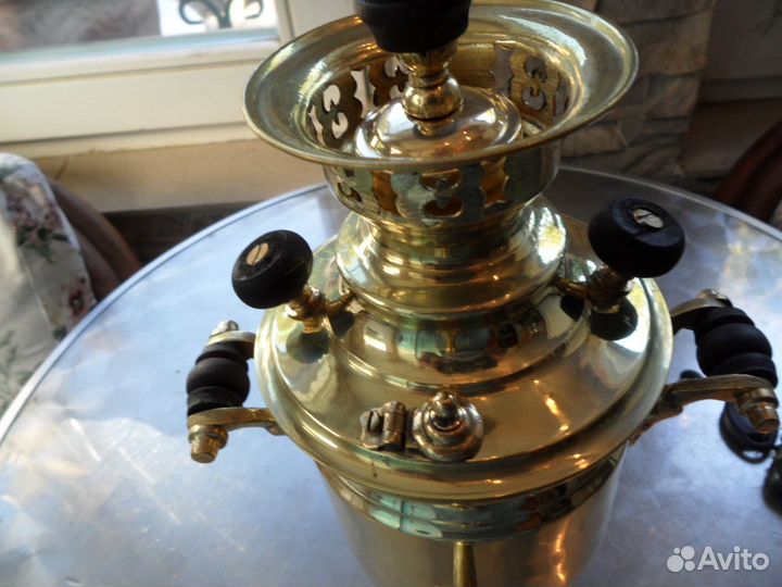 Самовар эгоист дровяной угольный жаровый