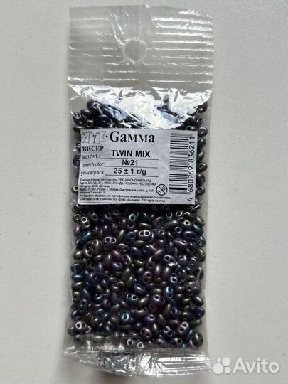 Бисер Gamma и Toho Beads