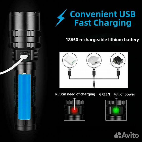 Фонарь тактический