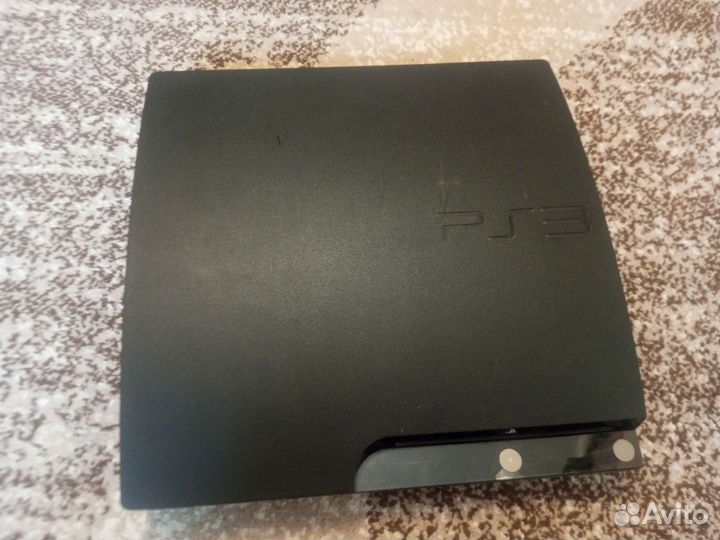 Корпус Sony PS3 + систама охлажления + кнопка