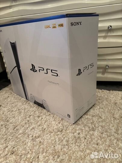 Sony Playstation PS5 Slim disc, 1 тб, CFI-2000A