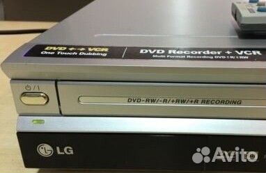 Дуэт DVD+VHS рекордер LG, пишущий, новый