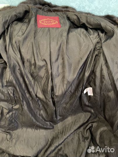 Натуральная норковая шуба