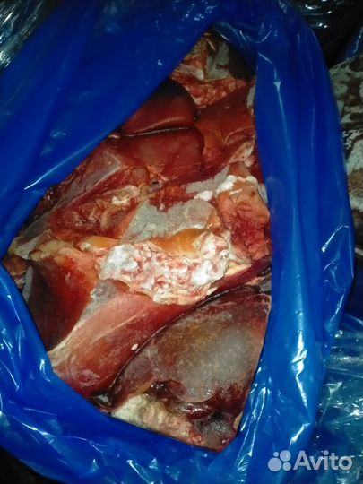 Печень говяжья для собак