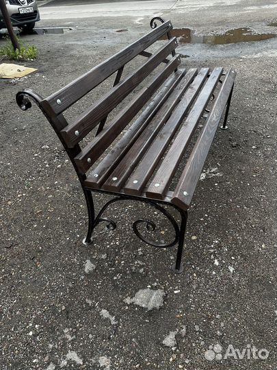 Скамейка лавочка садовая