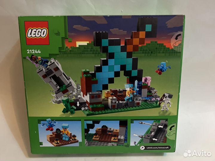 Конструктор lego Minecraft 21244 Застава Меча