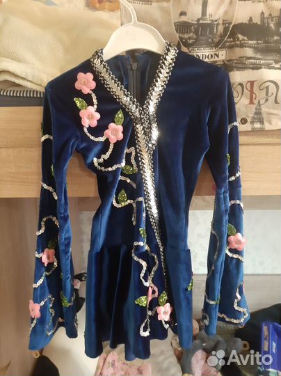 Платье для фигурного катания 116 122