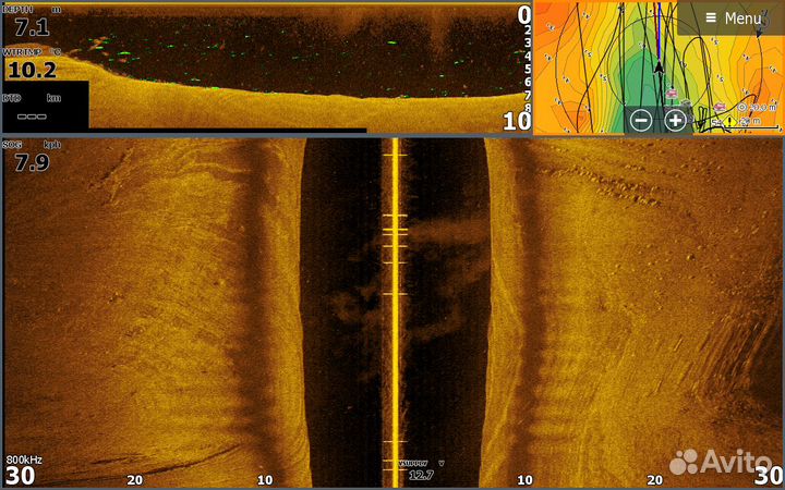 Эхолот lowrance hds 12 carbon + SS3D