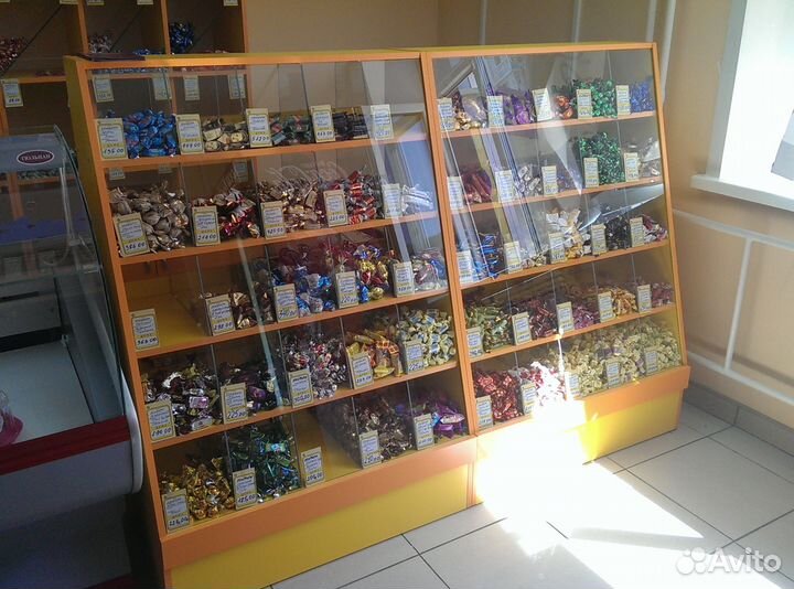 Кондитерские прилавки для конфет с ячейками 30шт