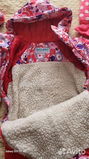 Зимний комбинезон для девочки