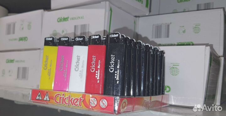 Зажигалка Крикет 50 шт