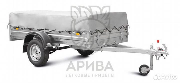 Прицеп с тентом 50 см 817704.022.Фаркопы.Установка