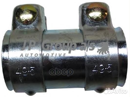 Хомут глушителя 45,0 x 90 mm. jopex, DK