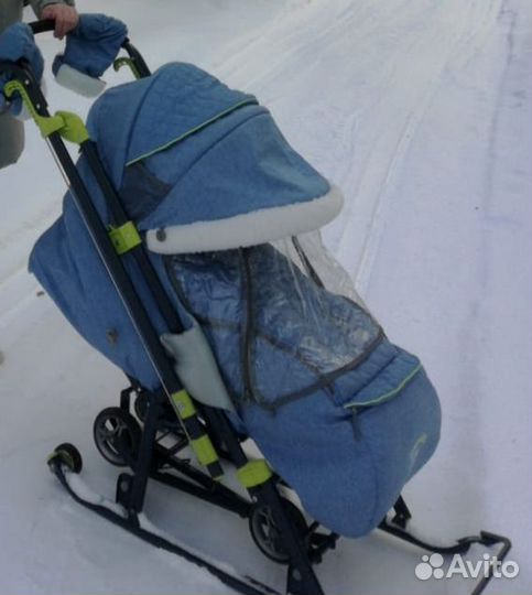 Санки коляска ника 7 3