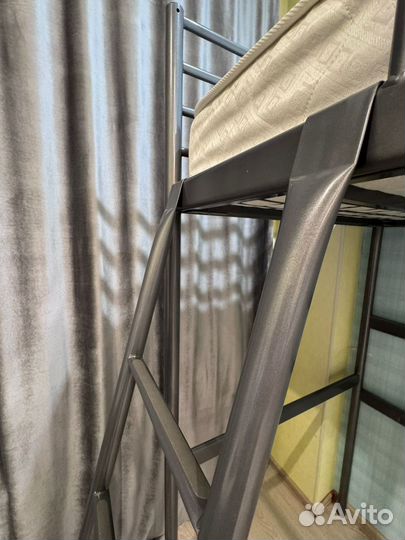 Кровать чердак металлическая IKEA