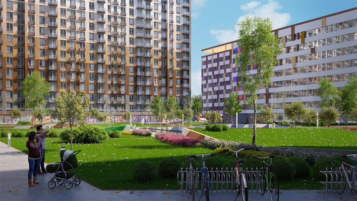 Своб. планировка, 33 м², 14/17 эт.