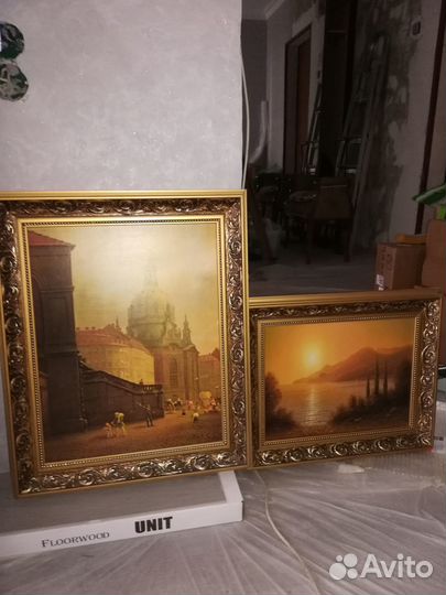 Картина постер в раме