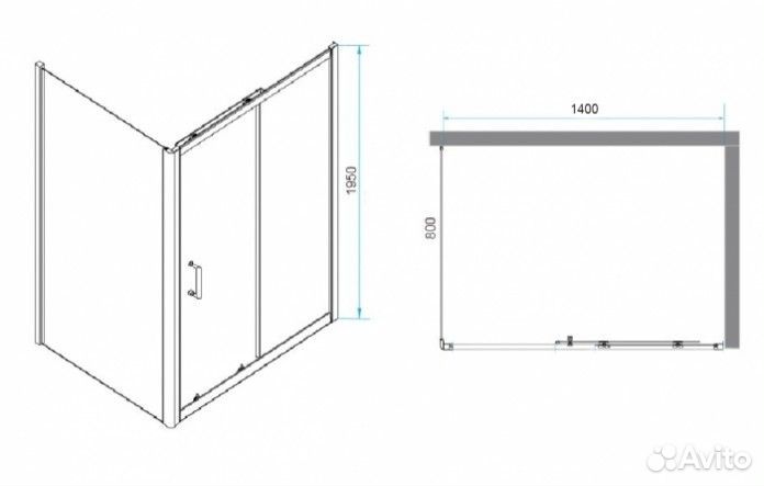 Душевой уголок RGW Passage PA-74 140x80