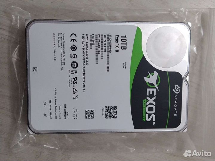HDD 10TB SAS