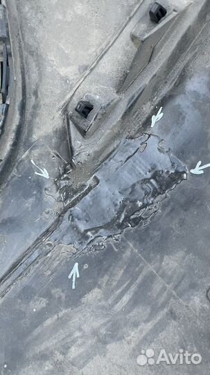 Задний бампер golf 6 gti