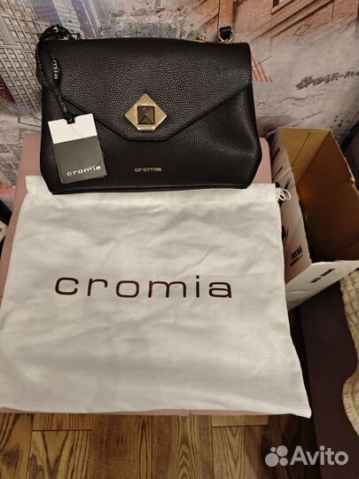 Сумка натуральная кожа Cromia оригинал