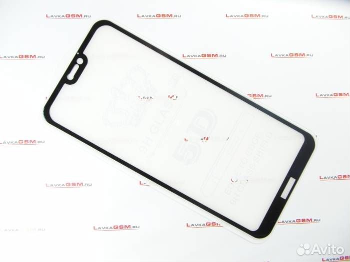 Защитное стекло для Huawei P20 Lite/Nova 3E Черное