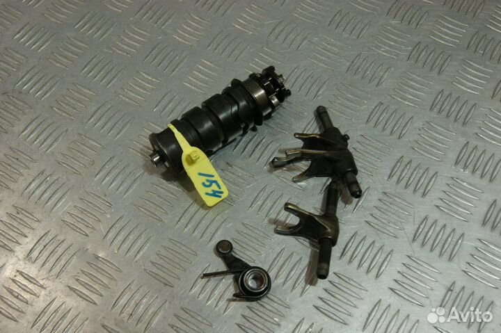 Вал копирный с вилками Yamaha XT225 serow