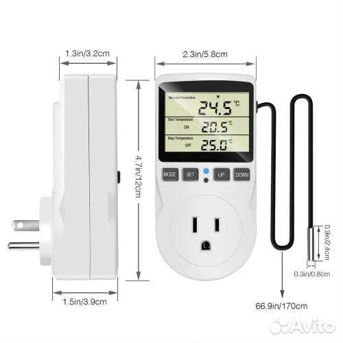 Терморегулятор в розетку с таймером