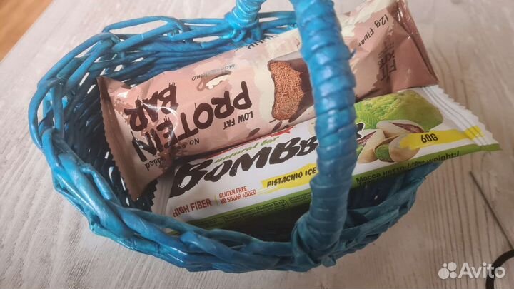 Корзина плетеная овальная