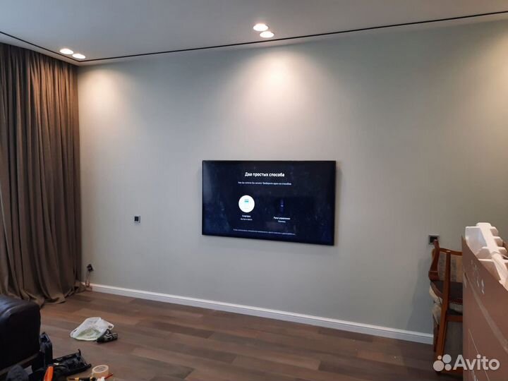 Установка, настройка телевизоров. Монтаж на стену