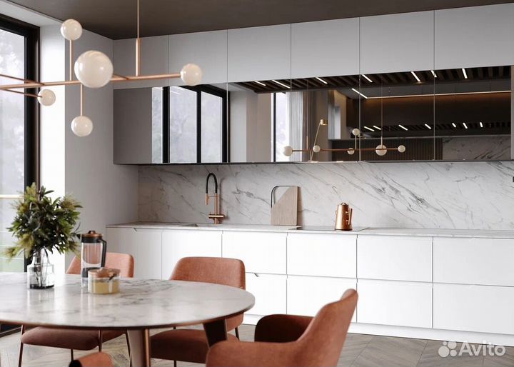 Кухня под потолок в кредит