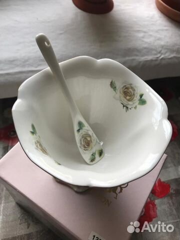 Креманка с ложкой